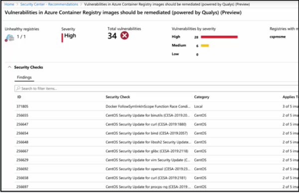 figure 11: Azure Container Registry